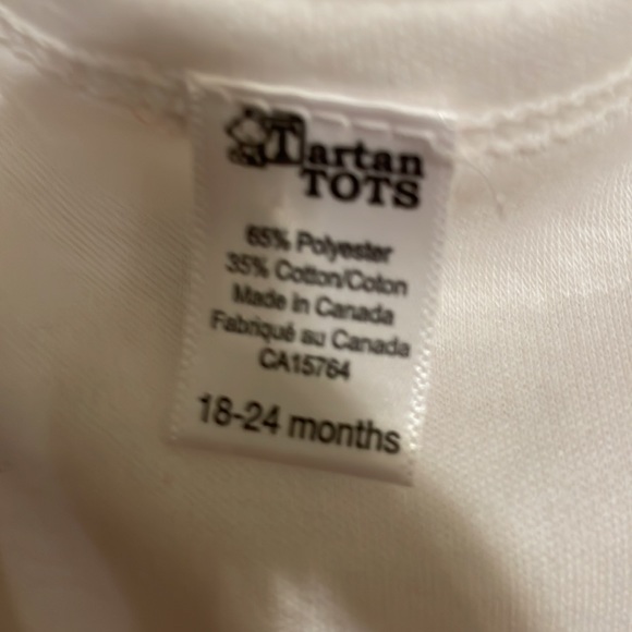 Girls 18-24 months tartan tots Irish princess romper - Picture 2 of 4